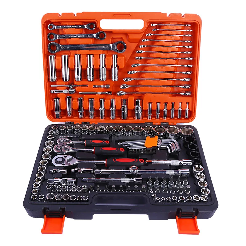 Garden Hand Tool Set with Storage Case for Cutting Tools and Cables