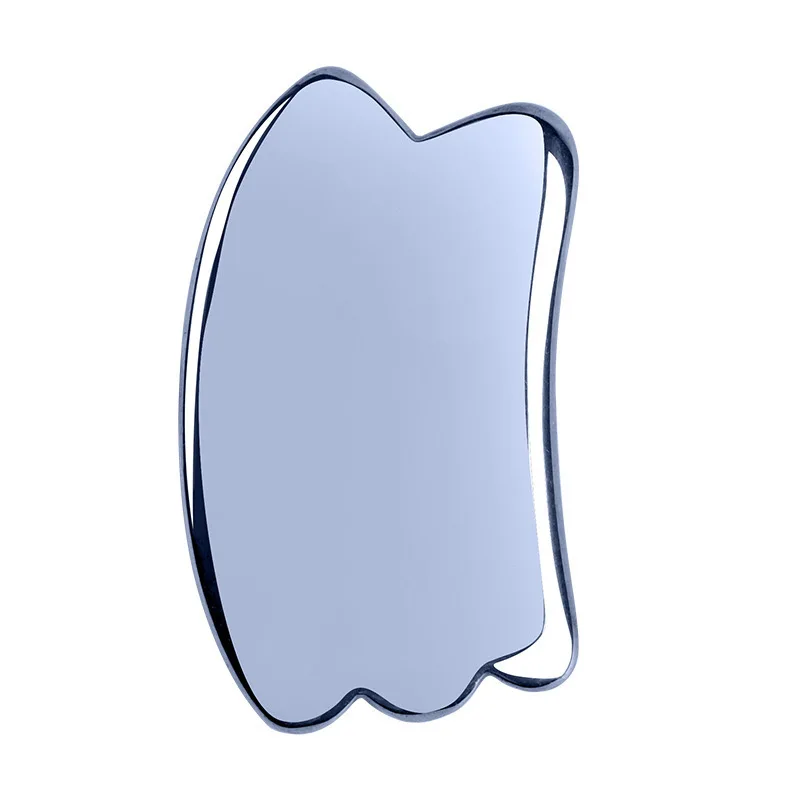 Factory Price  Custom LOGO Terahertz Guasha Stone Dolphin Shape  Facial Massage GuaSha Tool