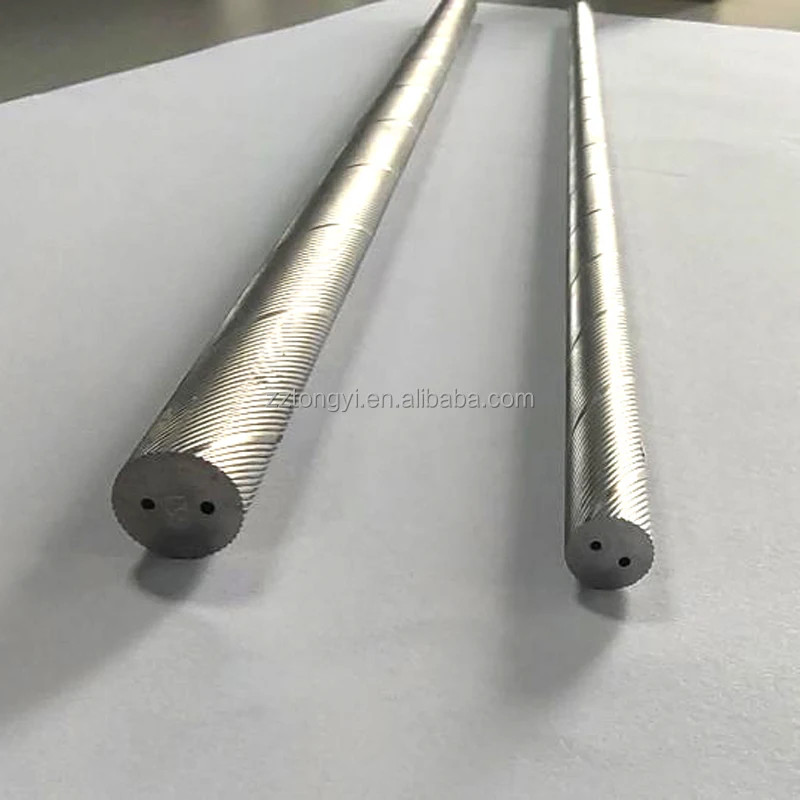 Tungsten Carbide Spiral Hole Rod From 3 to 32 mm