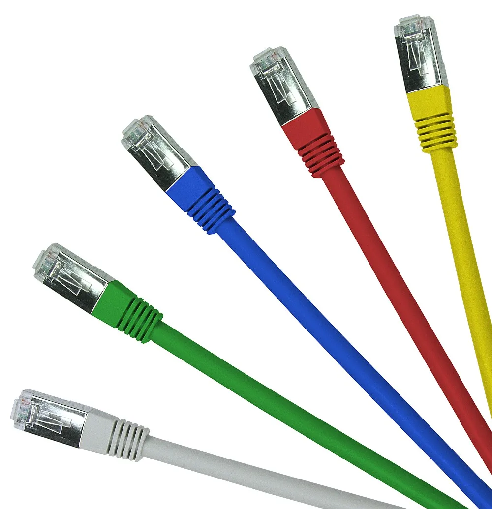 Высокое качество Многоцветный CAT7 экранированный SSTP Ethernet сетевой патч-корд кабель