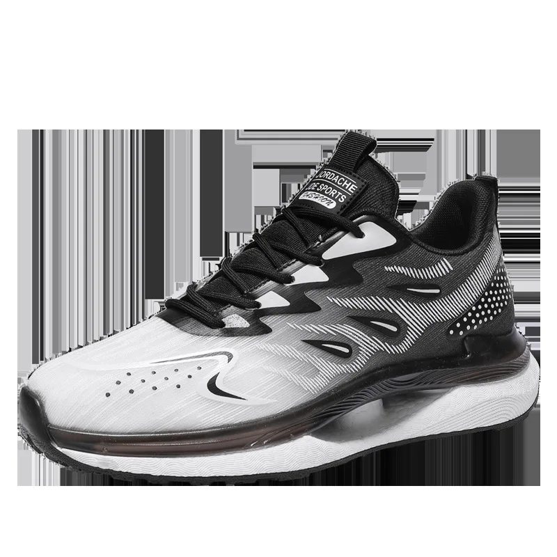 New fashion custom logo breathable casual shoes for men  sneaker walking running shoes