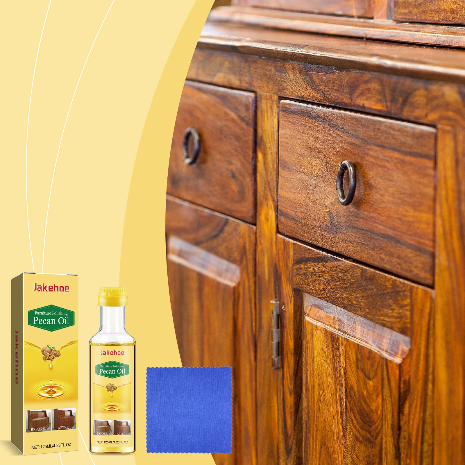 Jakehoe Furniture Polish Protective Wood Furniture Polish Shiny Furniture Polish For Wood
