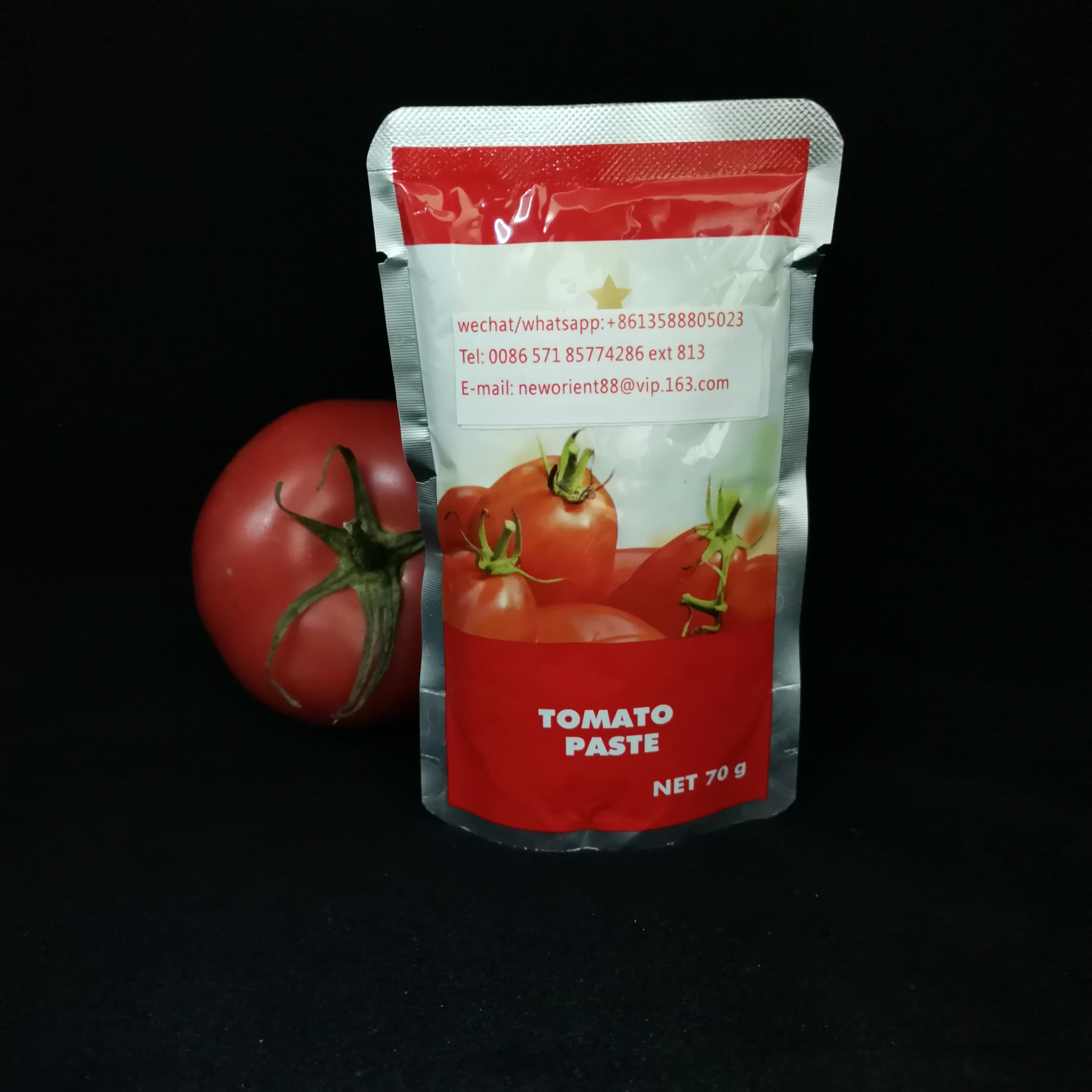 Good Price Halal Tomato Food Guaranteed Quality Double Concentrated 28-30% Brix Tomato Paste In 70 For Halal African Muslim Cook