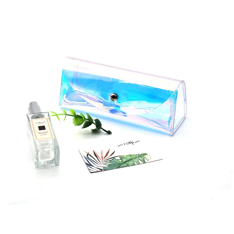 
Maofar Custom Holographic Pvc Recycled Glasses Case Transparency Oem 