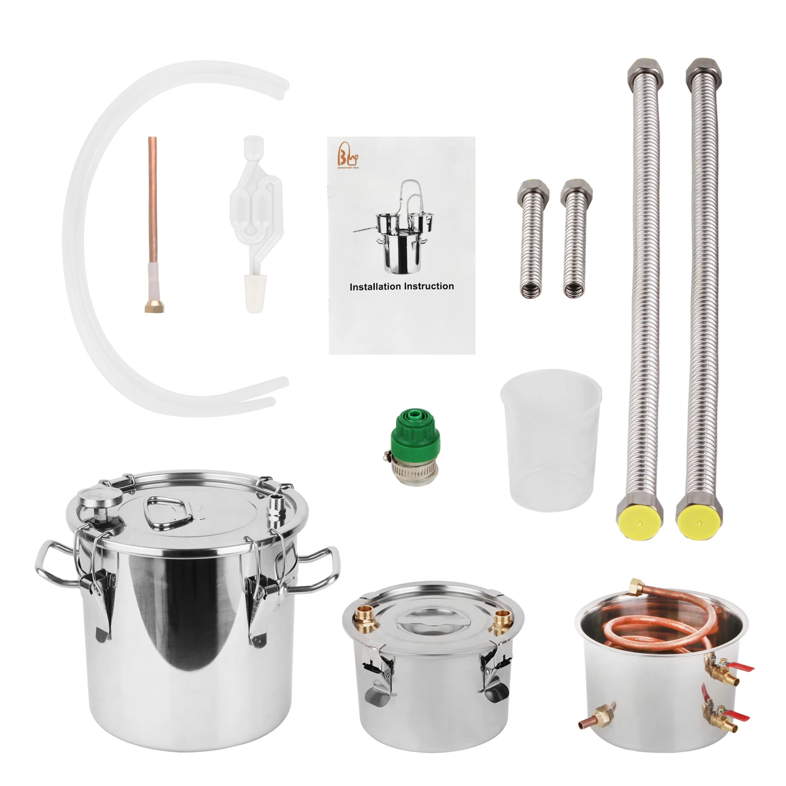 Induction cooker home used Moonshine Alcohol Distiller for Vodka Making Moonshine still