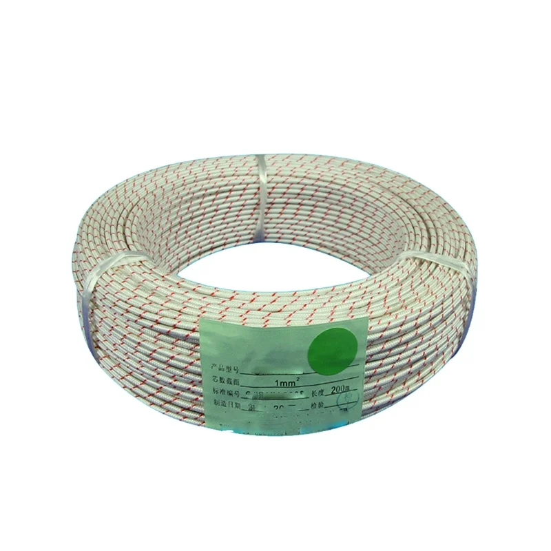 Mica High Temperature Cables 450 500 600 800 Degree Pure braided purity nickel wire for Lighting Use