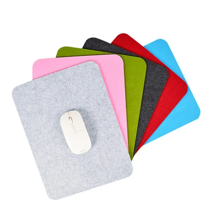 Non-slip Extended Mouse Mat Felt Desk Pads For Computer Desk With Rugged Rubber Grip