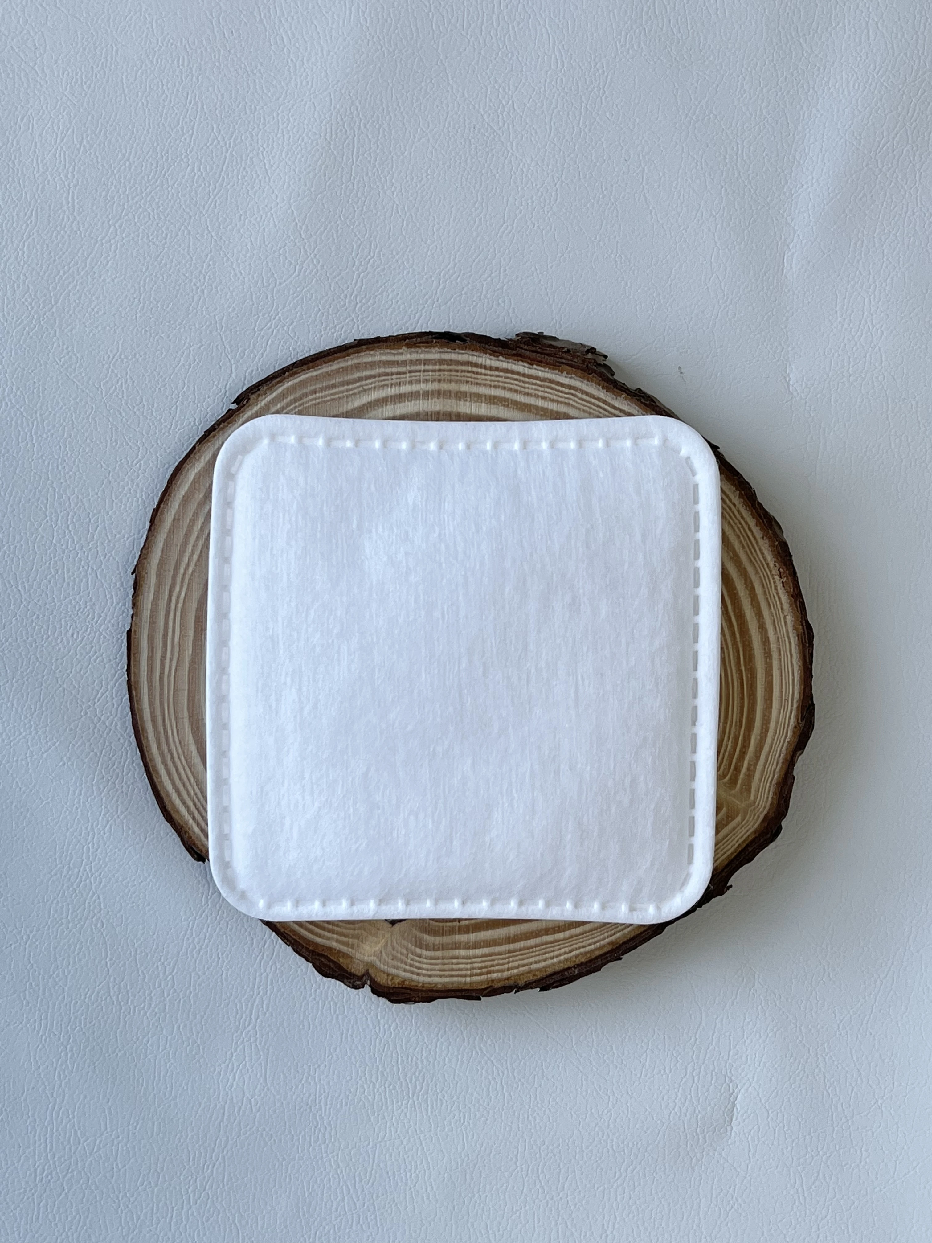 Premium Square Cotton Pads for Face - Makeup Remover Pads, Hypoallergenic, Lint-Free | 100% Pure Cotton