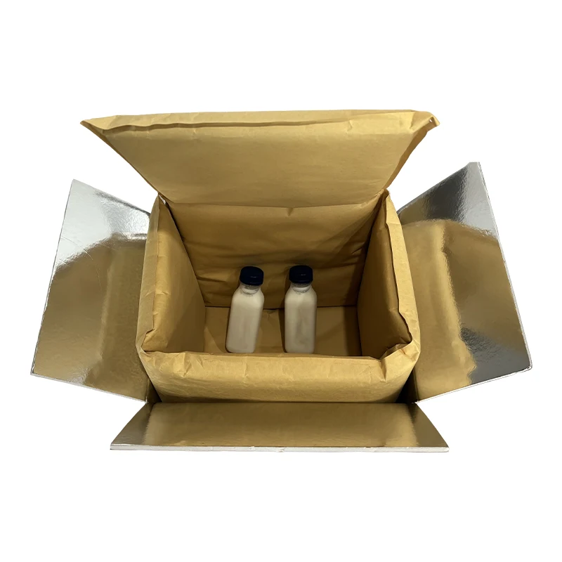 Cold Chain Packaging Box Thermal Insulated Shipping Boxes for Frozen Food Insulated Carton Box Liner