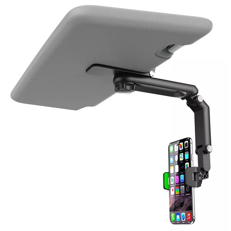 Sun Visor Car Phone Holder Mount Multifunctional Cell Phone Stand for Sun Visor Rearview Mirror Steering Wheel Arm Cradles