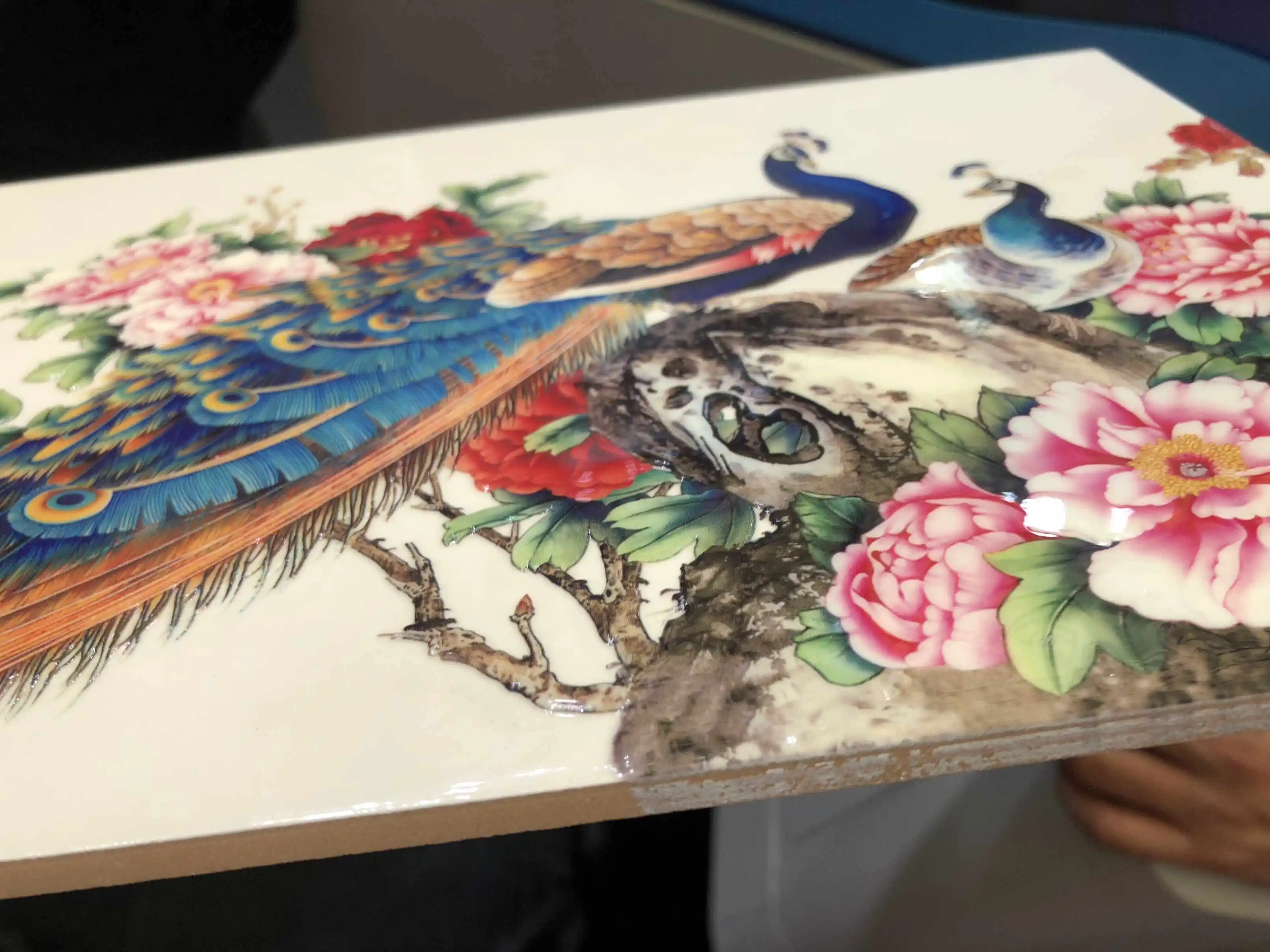 2020 newest Glass trophy uv curing ink printing machine 6 colors uv flatbed printer