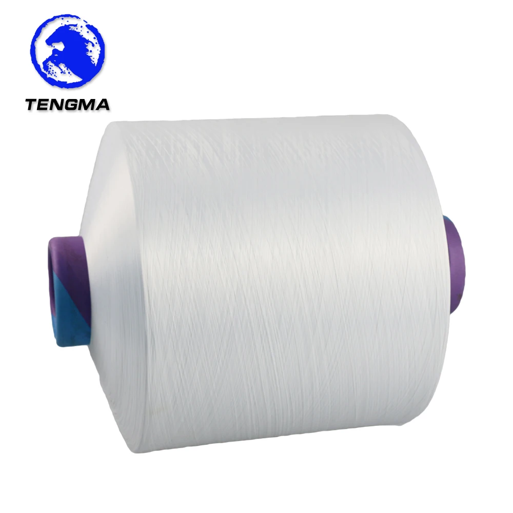 Custom multi-color polyester spandex air covered yarn for socks and gloves