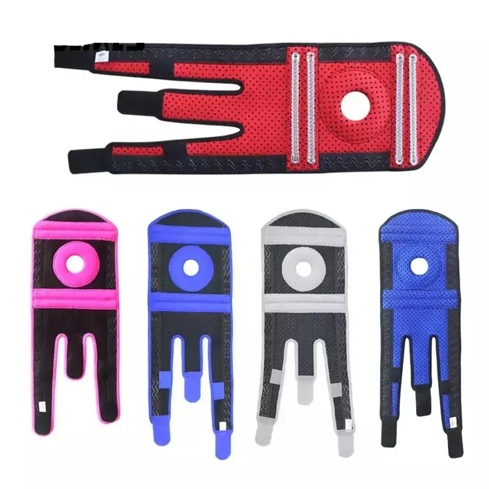 UOO Factory Custom Knee Brace with Side Stabilizers Patella Gel Pads Adjustable Straps Knee Support Wrap for Knee Pain