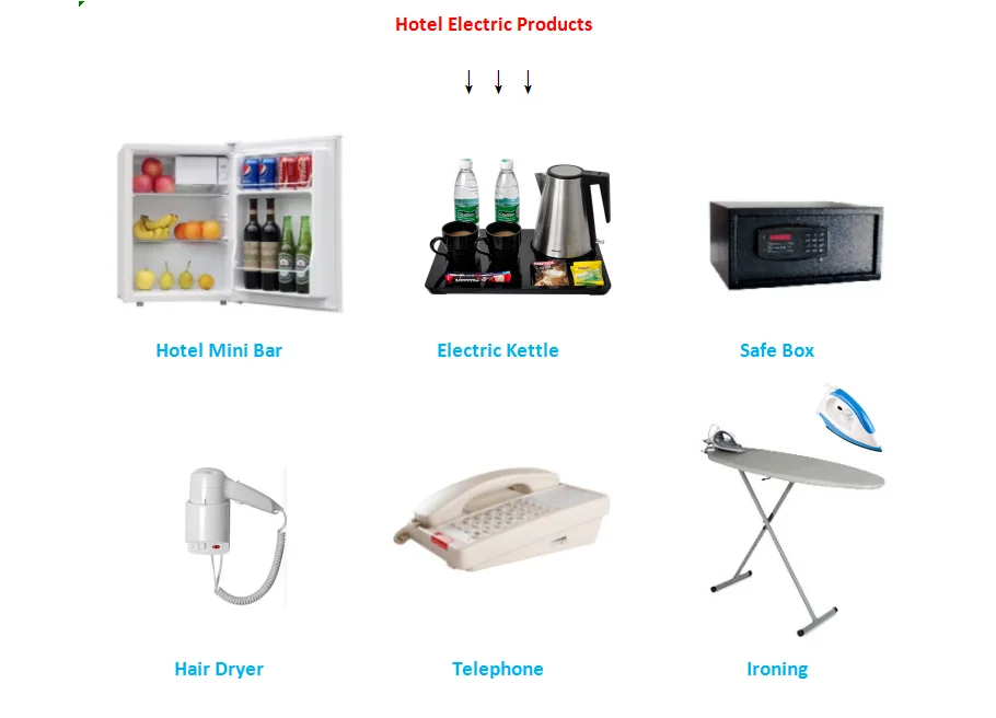 Luxury hotel amenities/Hotel guest room supplies equipment