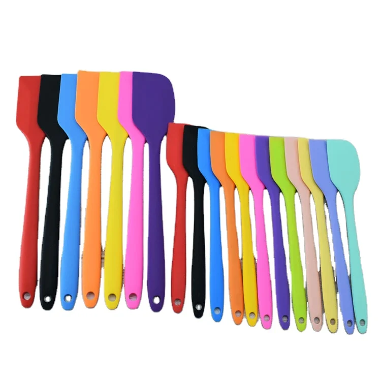 New Design BPA Free Kitchen Scraper, Food Graded Silicone Spatula