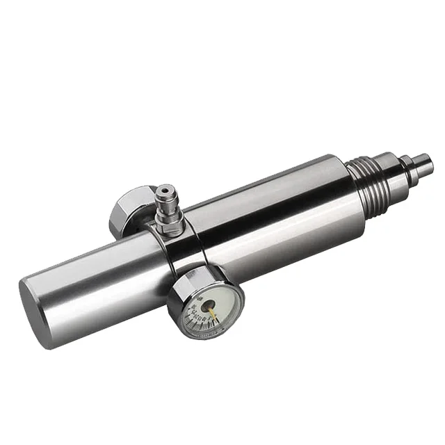 Мини co2 4500psi Воздушный цилиндр сверхмощный клапан воздушный резервуар для подводного плавания 4500 cchuma азотный регулятор безопасности