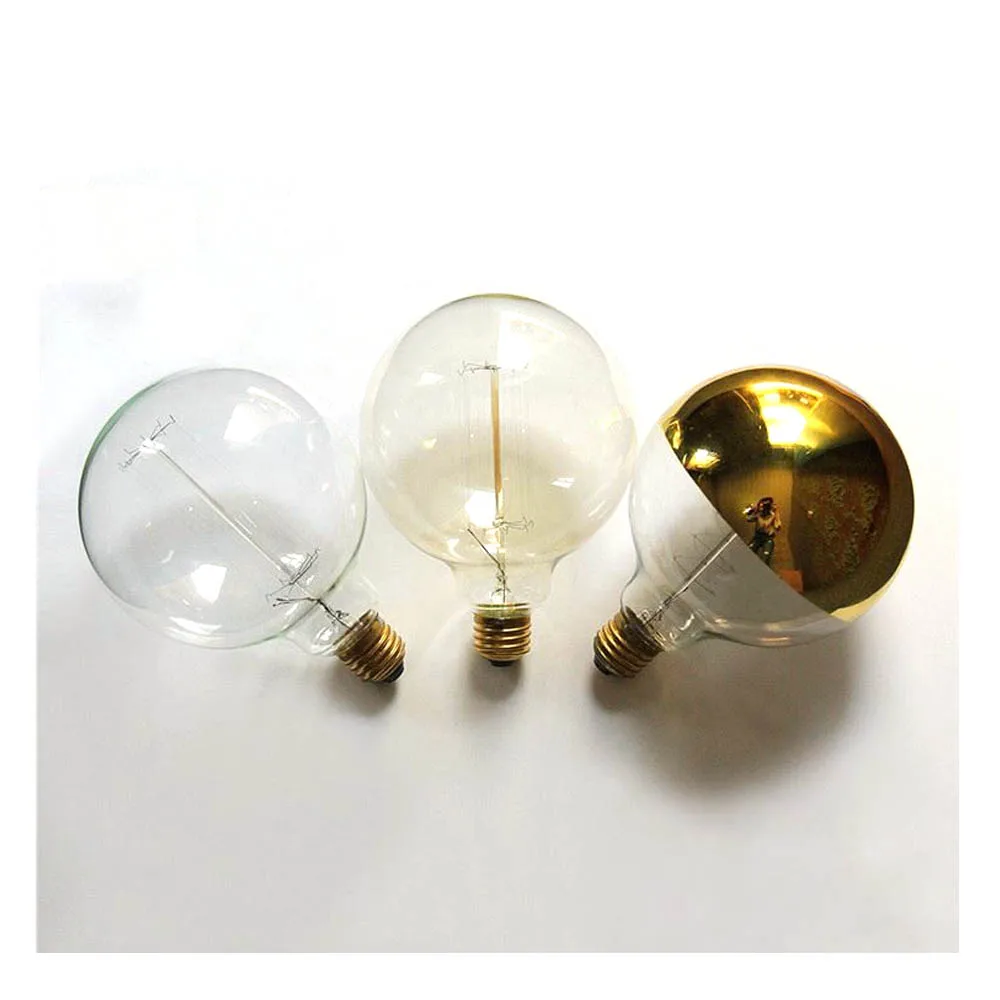 G125 25W Industrial incandescent light filament lamp bulb for decorative in the bar