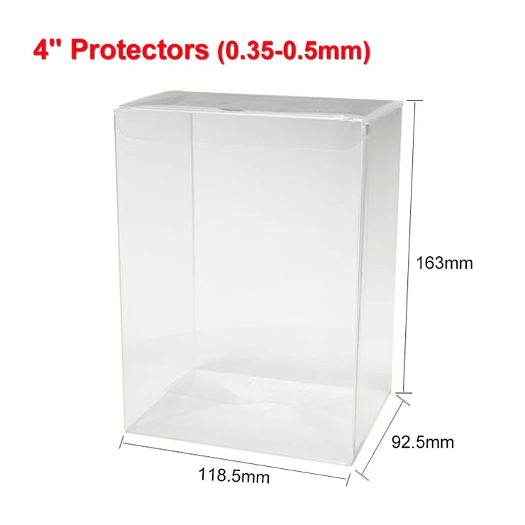 PET 0.35 mm Free Sample Plastic Box And Inner Tray Toy Protectors Case  Box