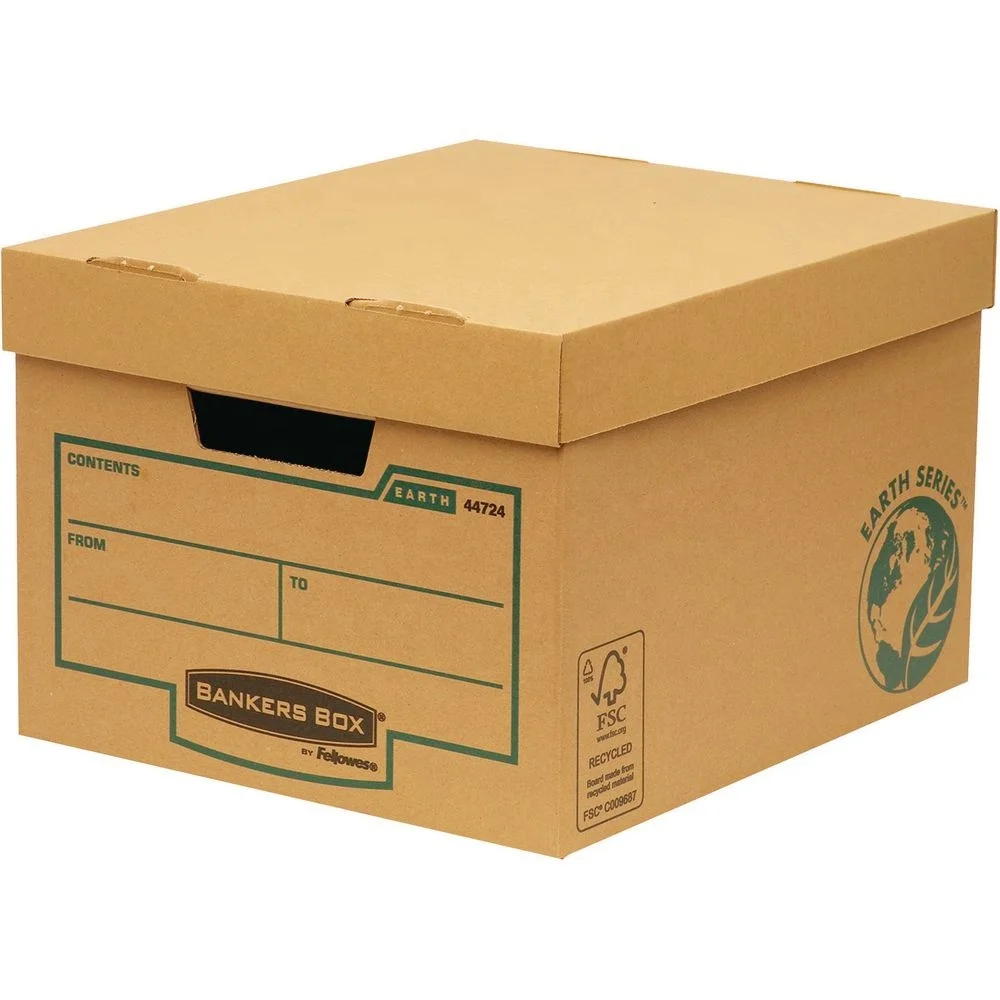 a4 organizer box document paper file folder kraft paper file folder