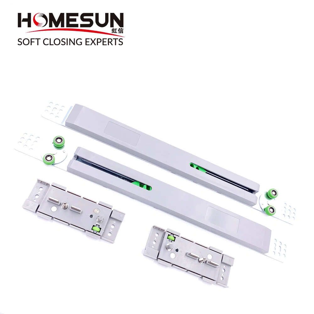 sliding door buffer for wardrobe system