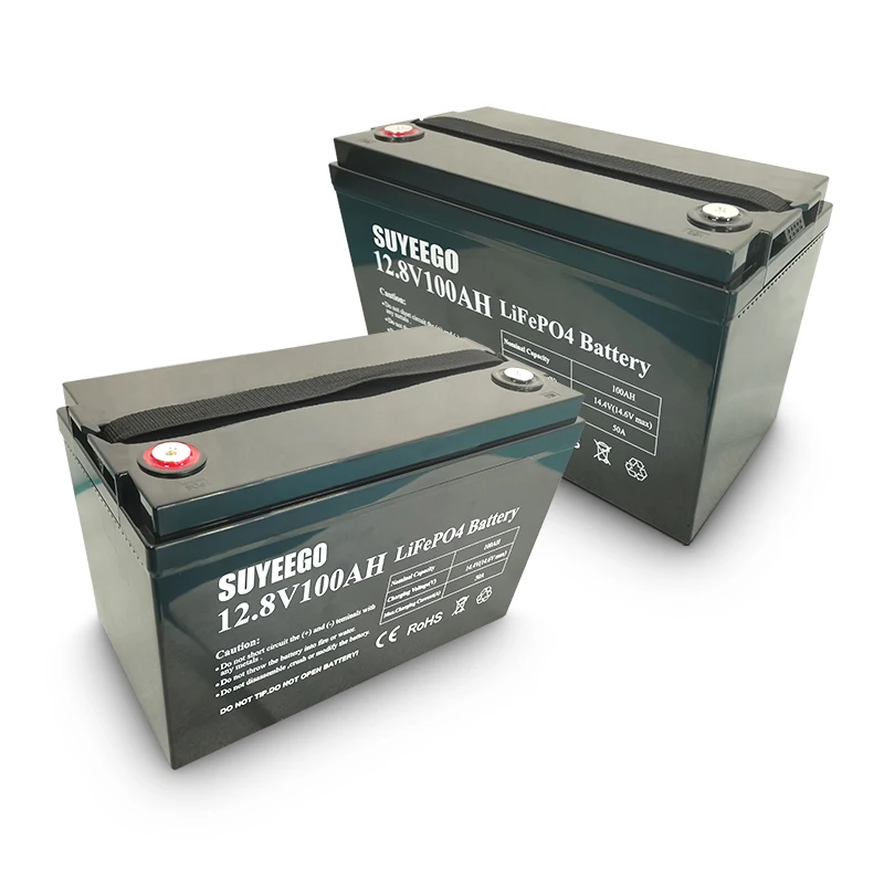 SUYEEGO Factory LiFePO4 Battery 3.2V 12V 24V 36V 48V 24Ah 36Ah 50Ah 60Ah 100Ah 150Ah 200Ah 300Ah Deep Cycle Lithium Ion Battery