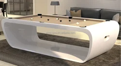 factory direct sell luxury good quality modern solid wood 9ft pool table billiard for sale