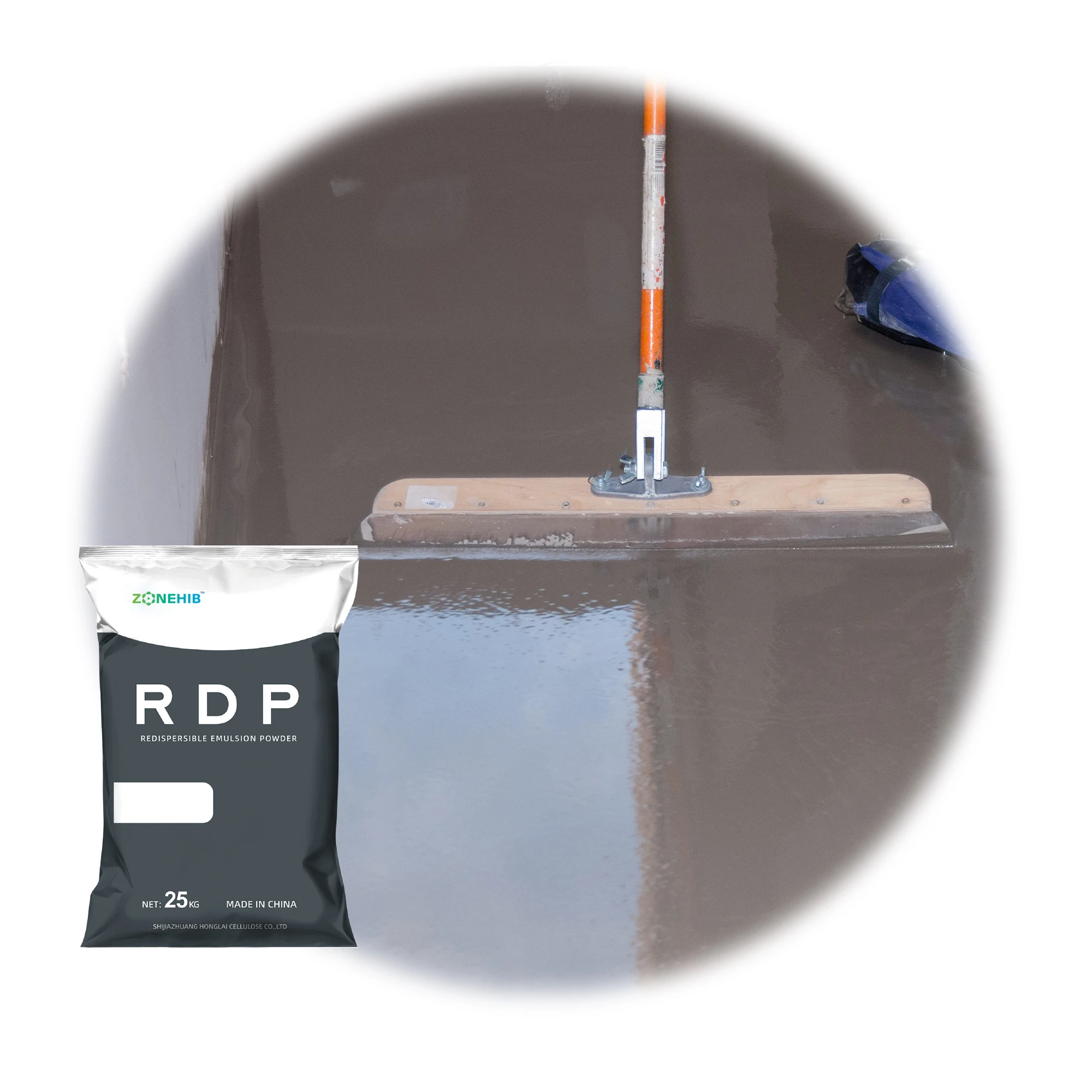 New Product Construction Grade Redispersible Latex Powder RDP VAE For Gypsum Based Self - Leveling Mortar