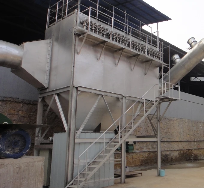 compact pulse jet mining industrial dust collector mine bag filter for drill tire rubber dust