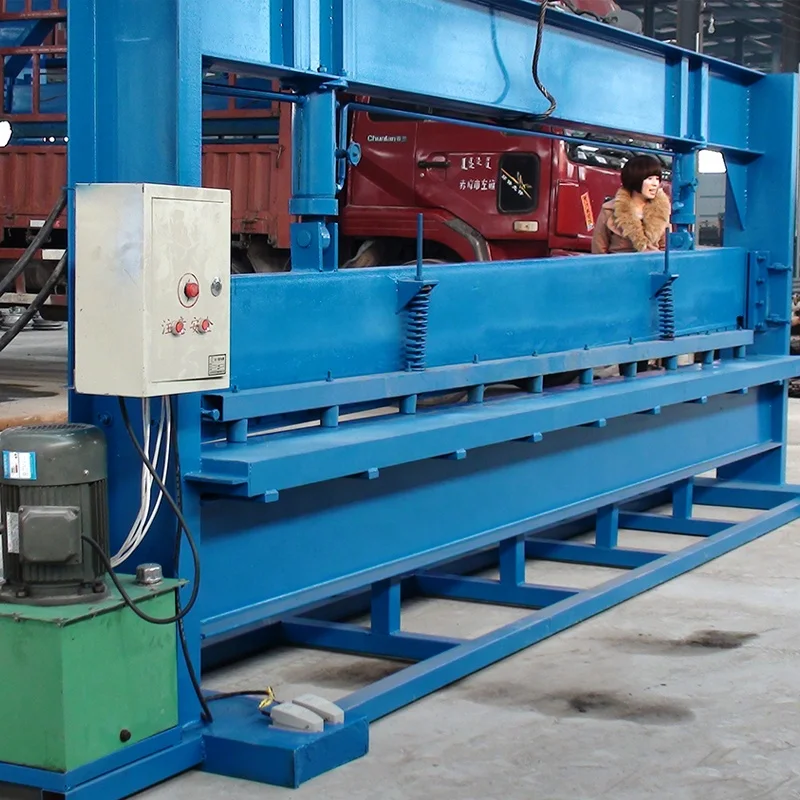 
4 meter 6 meter hydraulic metal iron aluminum color steel tile roof panel sheet profile cold bending machine for sale 