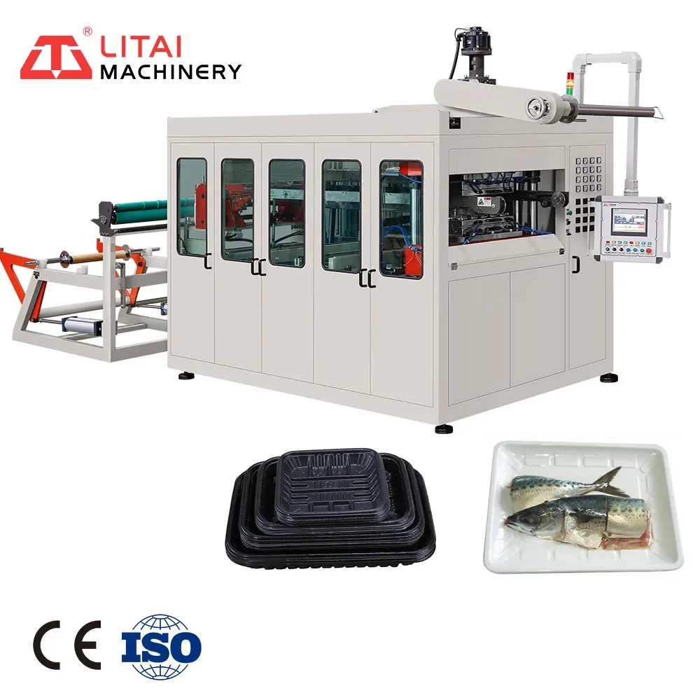 High Performance Disposable Plastic Plate Making Machines Plastic Thermoforming Machine Plastic Cup Food & Beverage Factory
