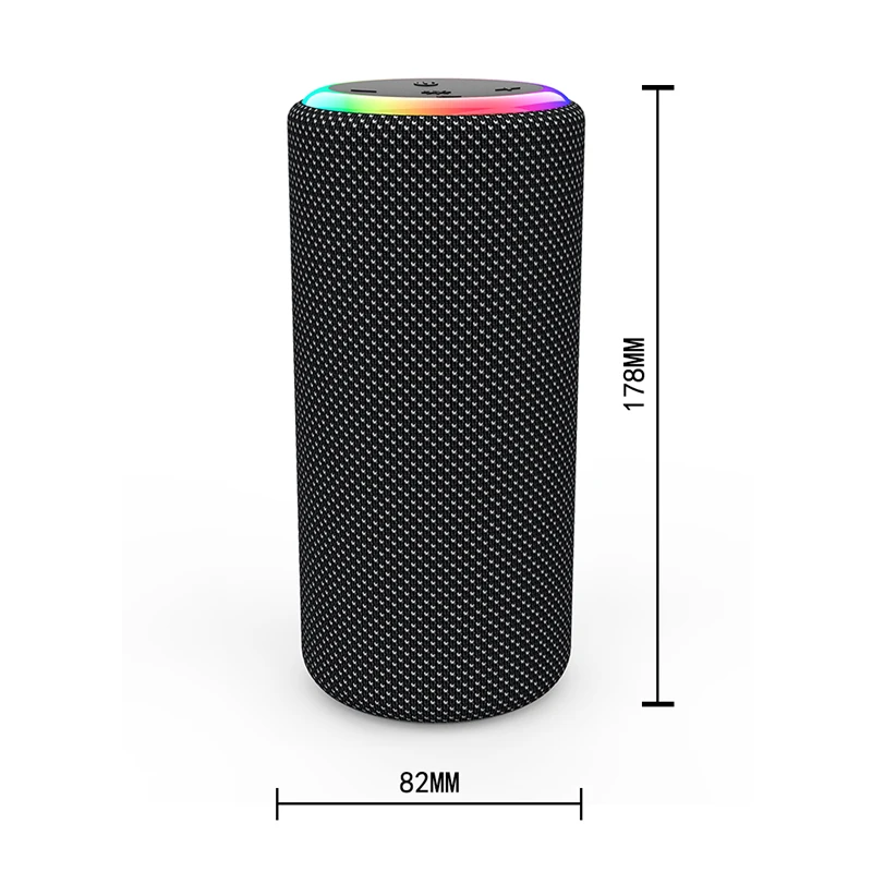 2023 Mini Portable Karaoke Speaker with Wireless Mic USB Communication and Bluetooth Dual Microphone Feature