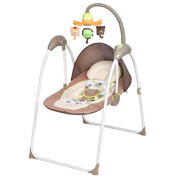 Европейский стандарт, оптовая продажа, многофункциональный электрический детский высокий стул для кормления ребенка, розовый, зеленый, красивый, белый