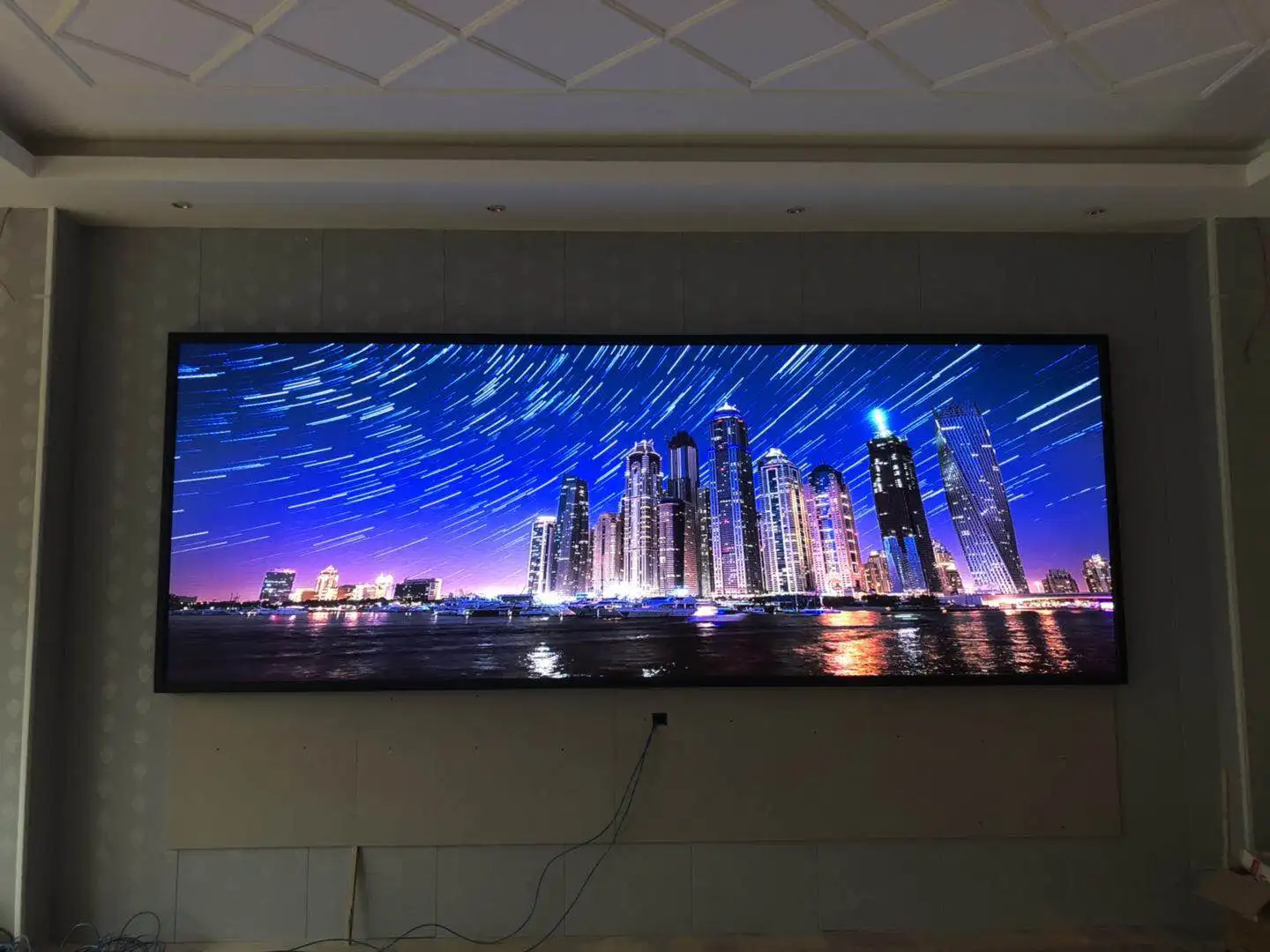 Wholesale Popular background video wall indoor p2.5 indoor  panel display led screen for indoor concerts roll up