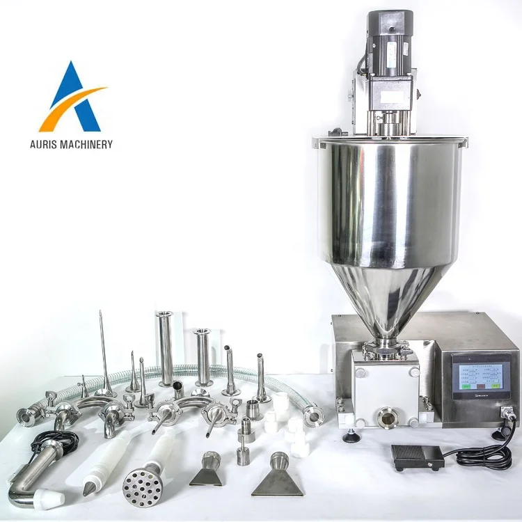 Automatic Puff Cream Filling Machine Cake Bread Chocolate Jam Injection Machine