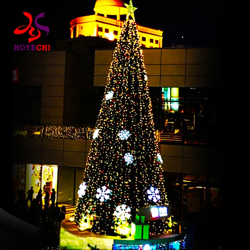 high grade 12ft 14ft 15ft 20ft 30ft outdoor prelit large luxury christmas tree for hotel shopping mall