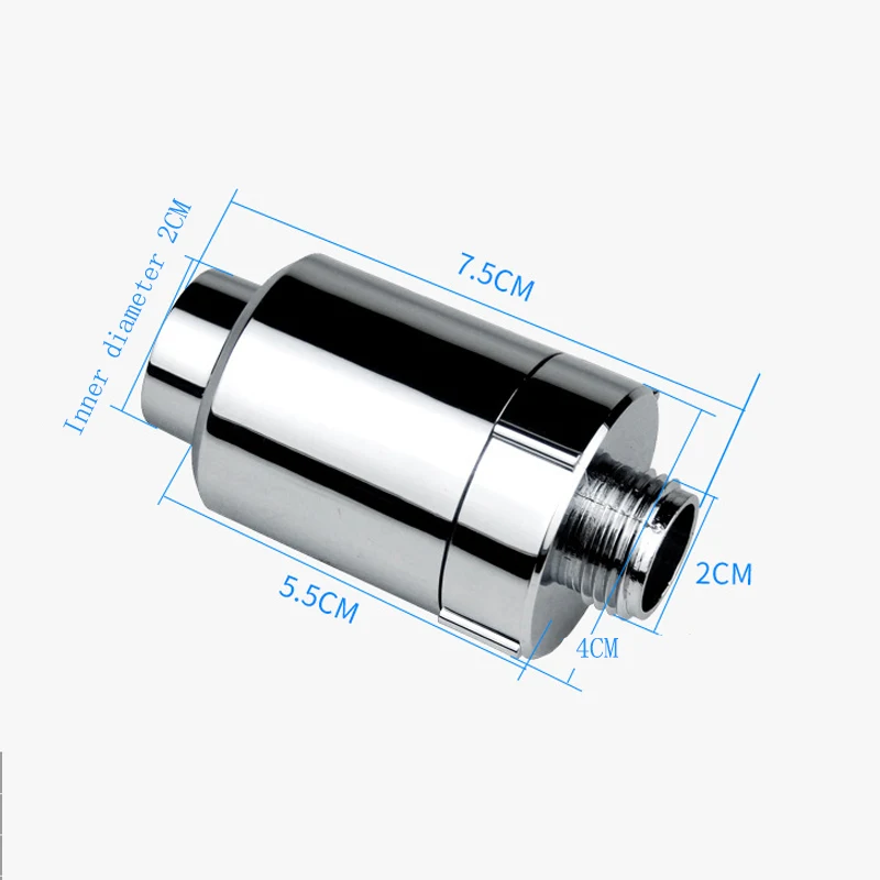 Hot Sale Household Bathroom Easy Install Negative Ion Shower Filter Cartridge