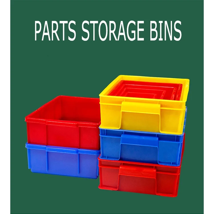 LEADLOONG-CS Series-High Quality Plastic Stackable Heavy Small Storage Container