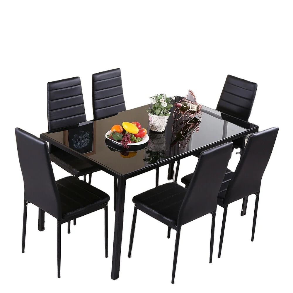 Modern Luxury Dining Table and  Dining Chair Set  dining room 4 chairs Restaurant  table