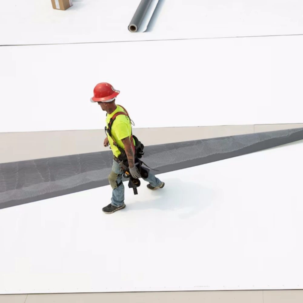 1.2mm 1.5mm 2.0mm PVDF Coating Aluminium Foil Roofing Membrane Flat Roof Waterproofing Butyl Tape for Metal Roof Sealing