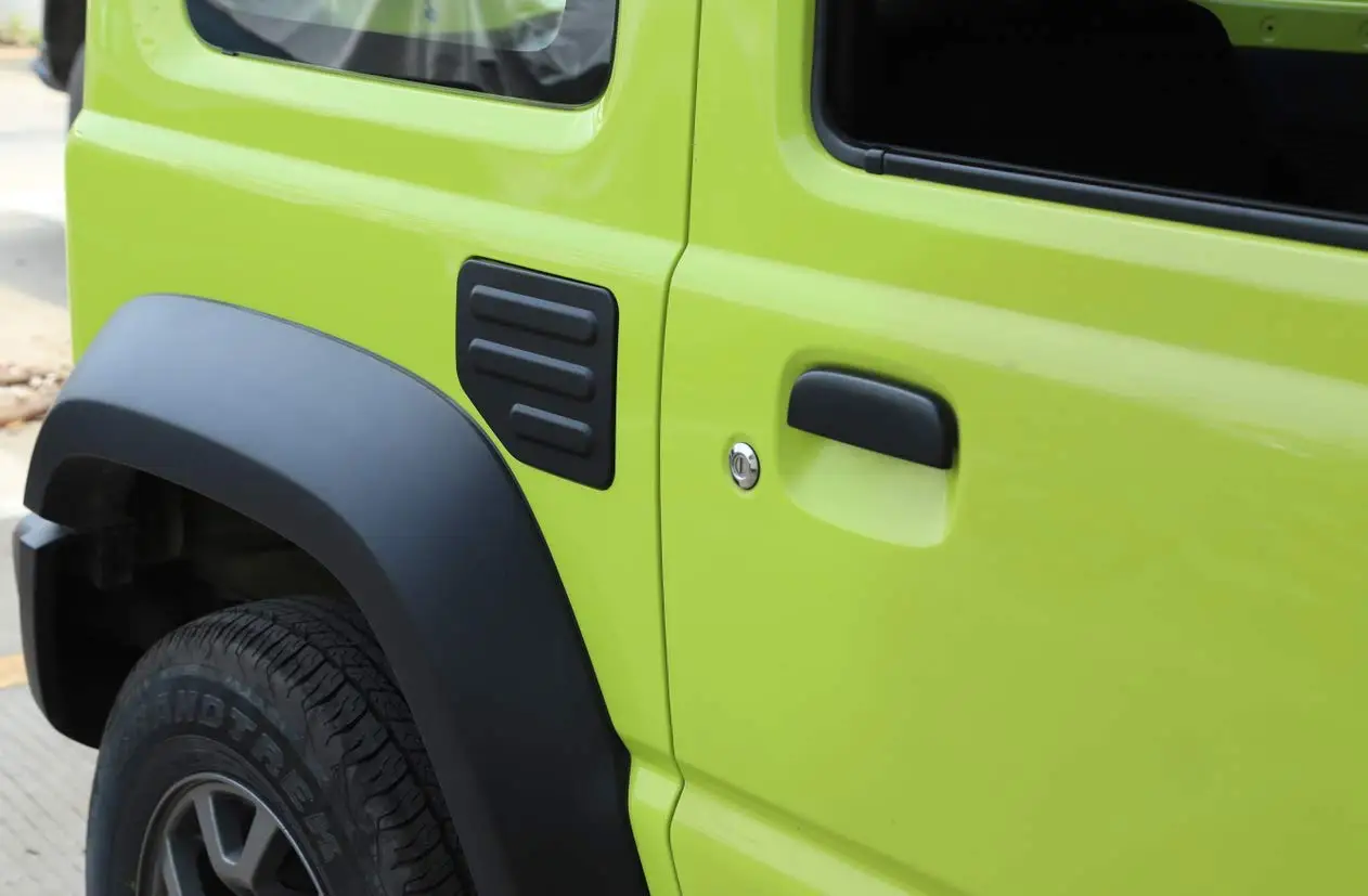 TELLIKA Black Car ABS Fuel Filler Tank Cover Cap Decorative Cover for Suzuki Jimny 2018 2024 5 door jb74 accessories JB64