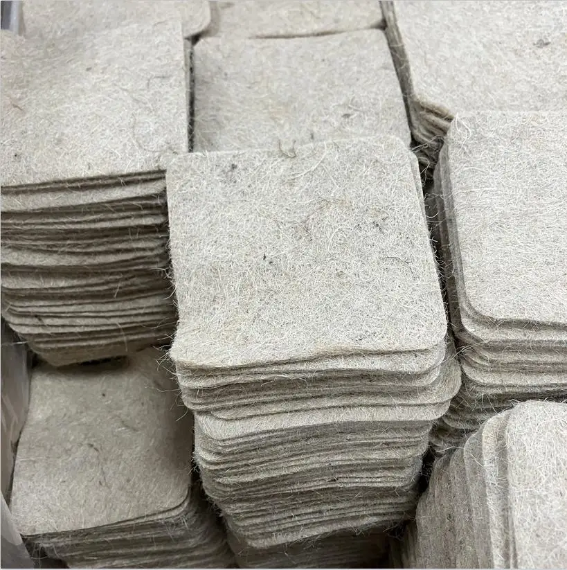 Микрозеленый гидропонный кокосовый коврик для выращивания джутовых растений 150 см 200 см 100% джутовый нетканый войлок