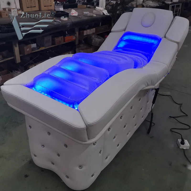 luxury heated dry Electric Massage Bed Water Thermal spa Massage Bed