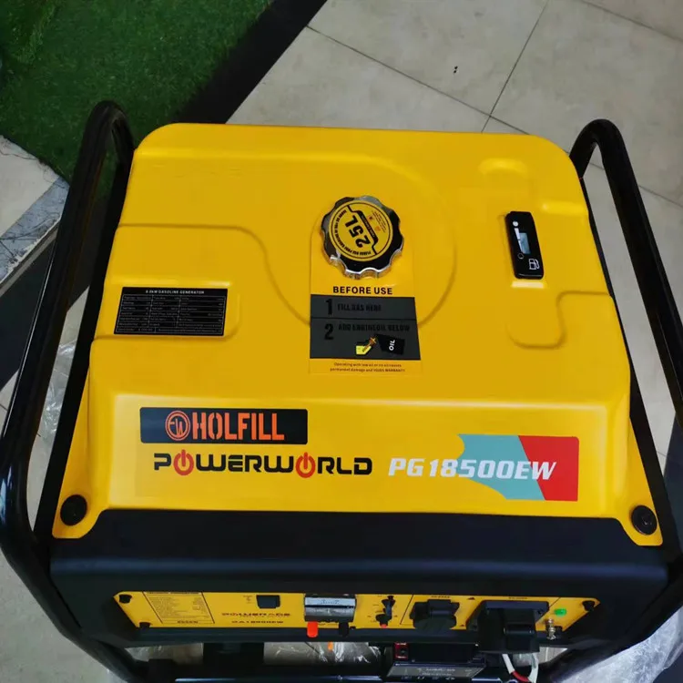 China 8500w Portable Gasoline Generators with Three Phase Electric Start