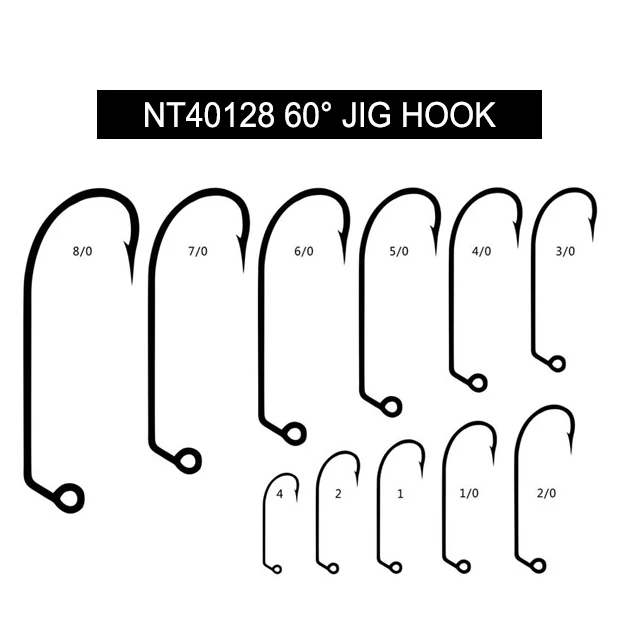 NT40128 High quality high carbon steel jig fishing hook