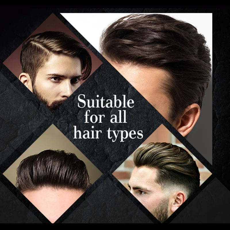 Собственный бренд на водной основе Extra hold Private label professional hair styling pomade wax custom edge control