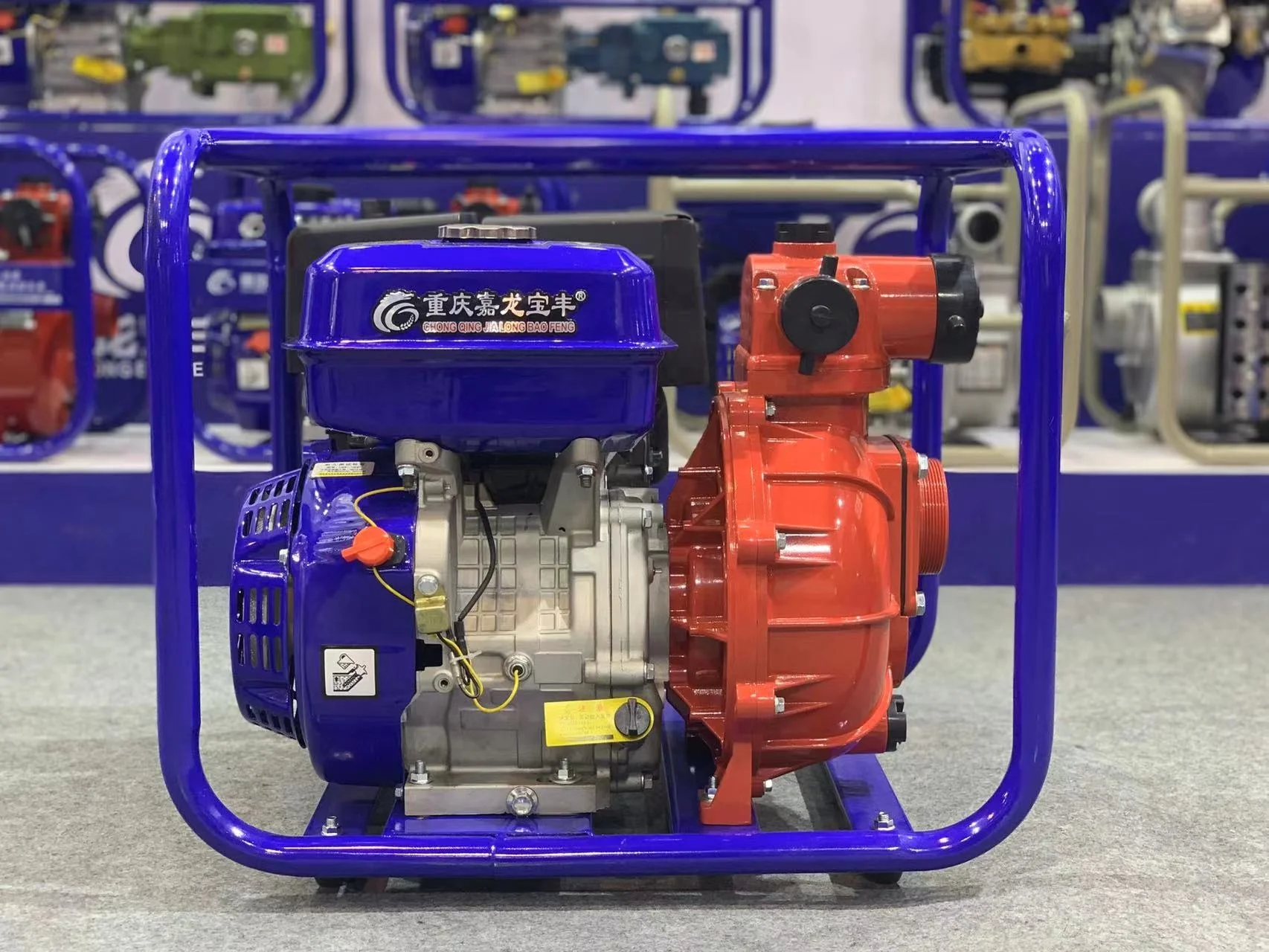 High Pressure Fire Fighting 190F 15HP 3 Inch Single Impeller Gasoline Water Pump