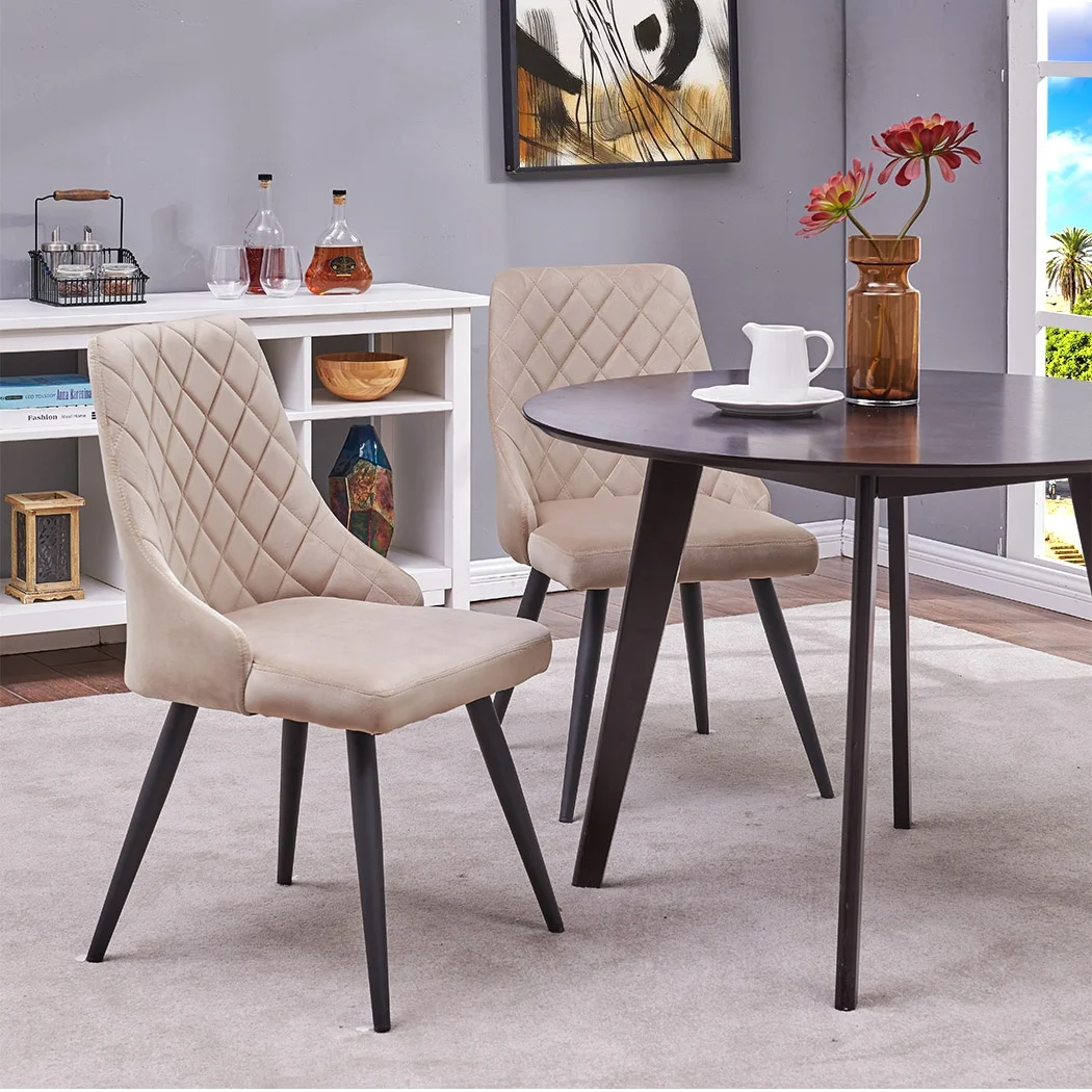 150 Containers Per Month Modern Chair Velvet  Comfortable Dinning Chair, Chair Dining for Live Room Furniture
