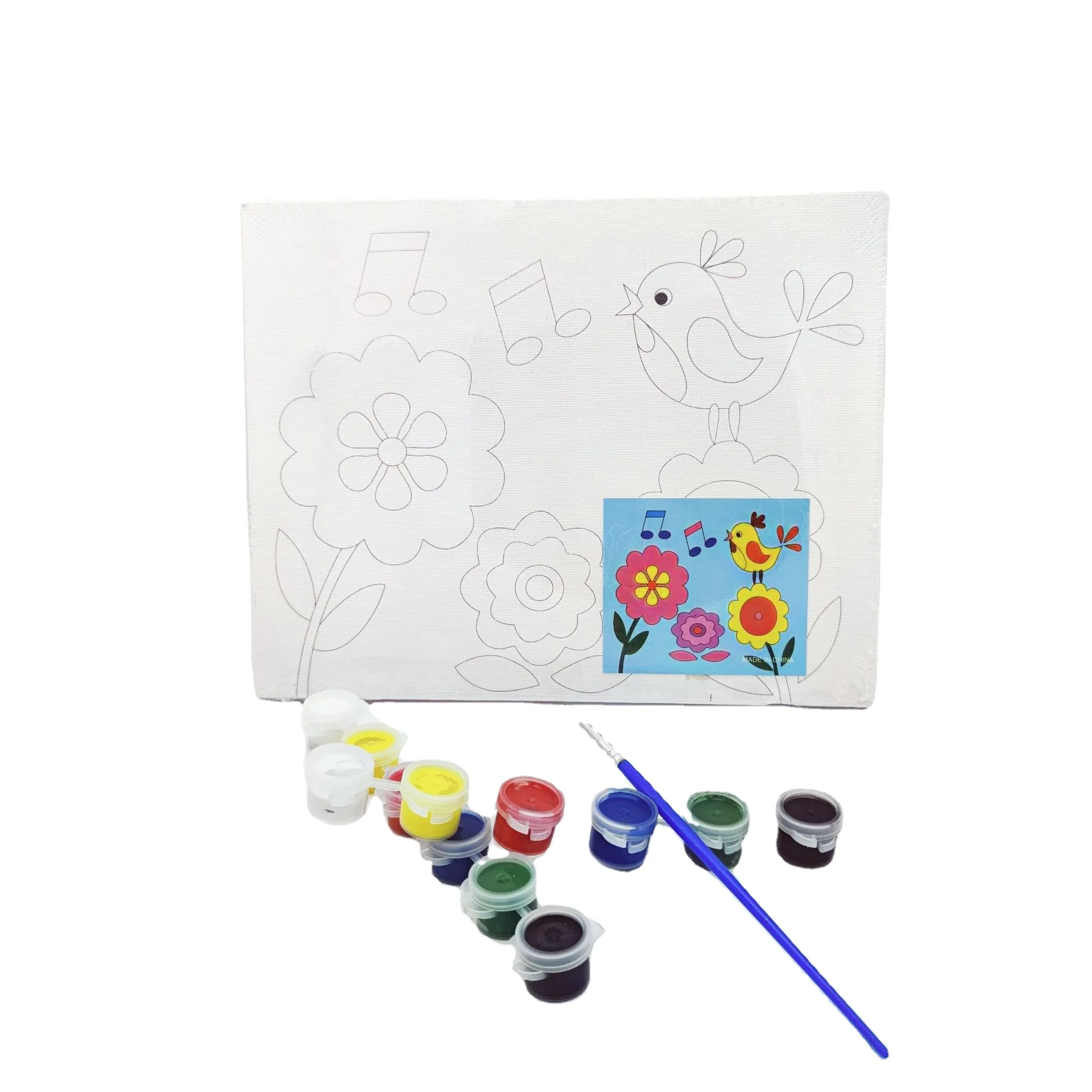 Canvases for  Painting Canvas with 9x12,8x10,4x6,Canvas Panels for Oil Paint,Acrylic Paint,Gouache and Tempera.