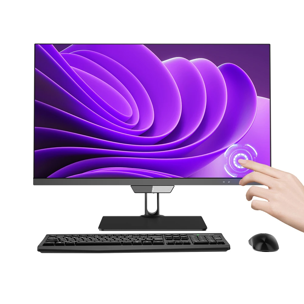 Cheap Factory Pc Aio New Super Thin All In One Pc I7 16gb Monoblock Barebones 24 Ips Desktop Aio Computer desktop