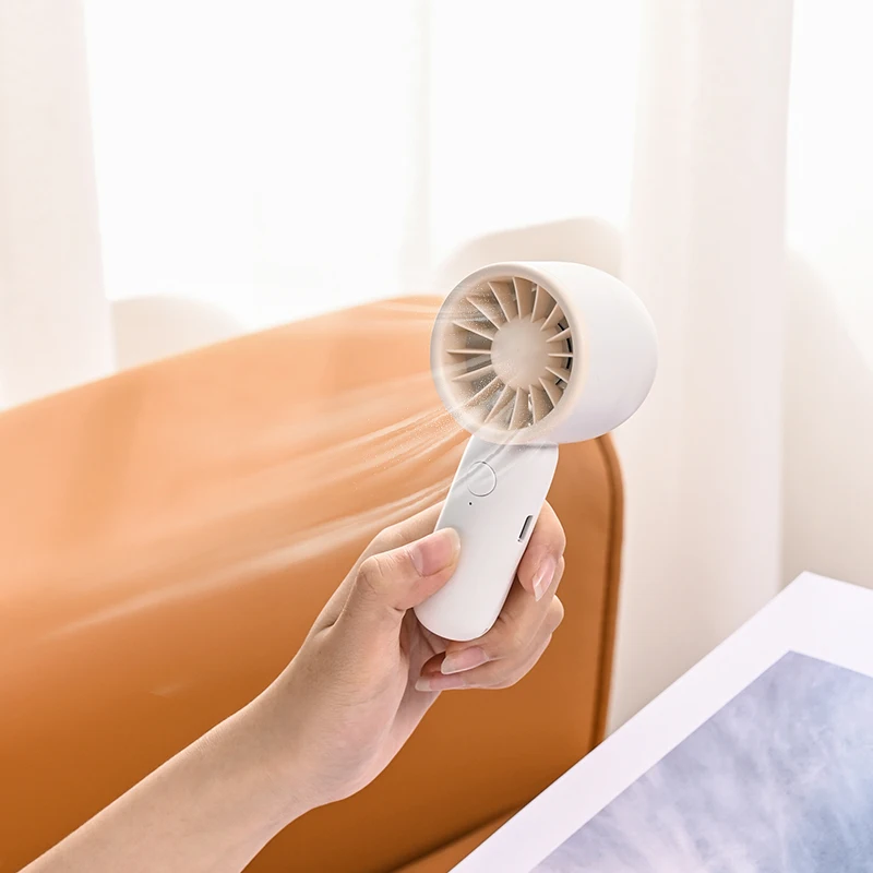 2023 New design Personal Handheld portable Type-c usb rechargeable Pocket Mini fan bldc fan